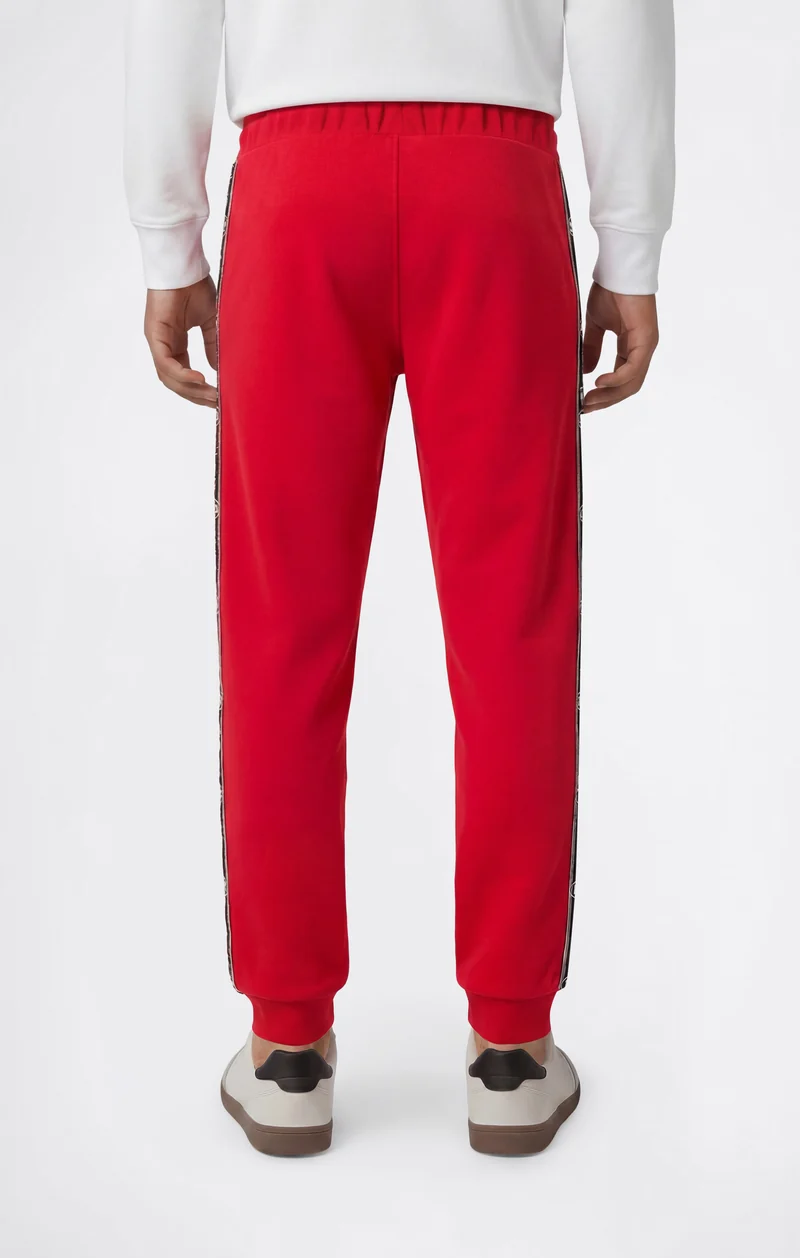 Boys’ Trousers with Ribbed Cuffs and Tape