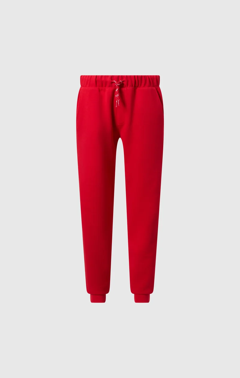 Boys’ Trousers with Ribbed Cuffs and Tape