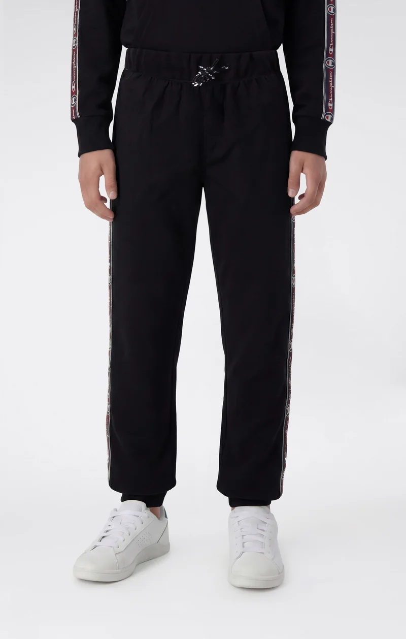 Boys’ Trousers with Ribbed Cuffs and Tape