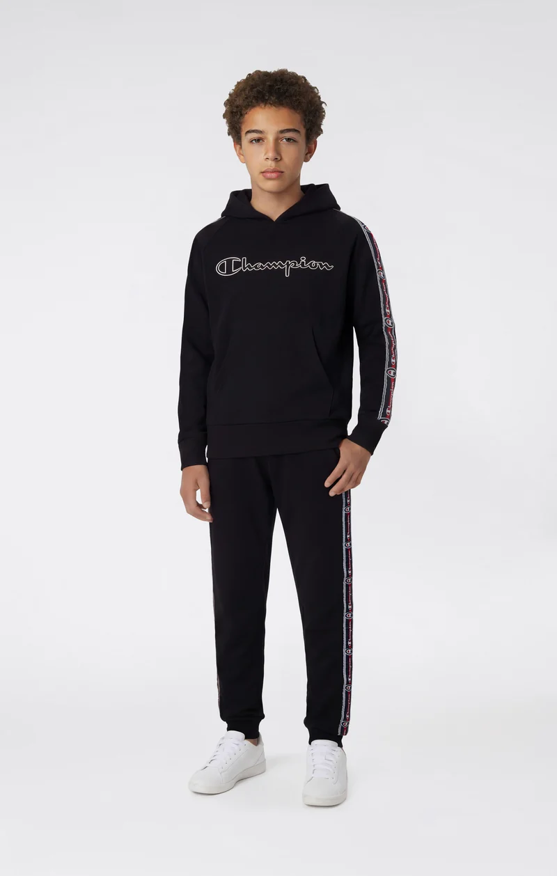 Boys’ Trousers with Ribbed Cuffs and Tape