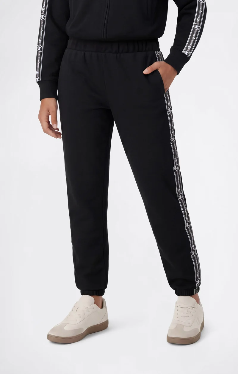 Girls’ Trousers with Elasticated Cuffs and Tape