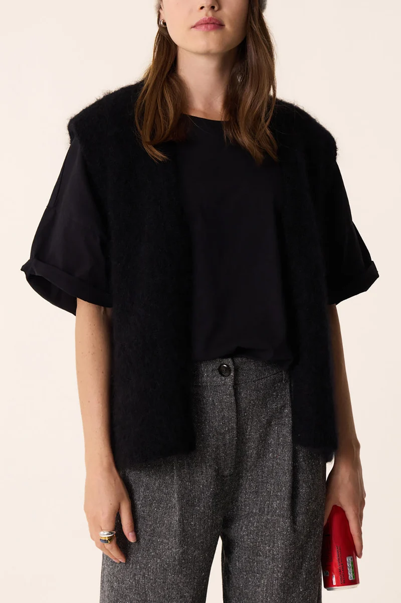 Gilet Bunny Noir