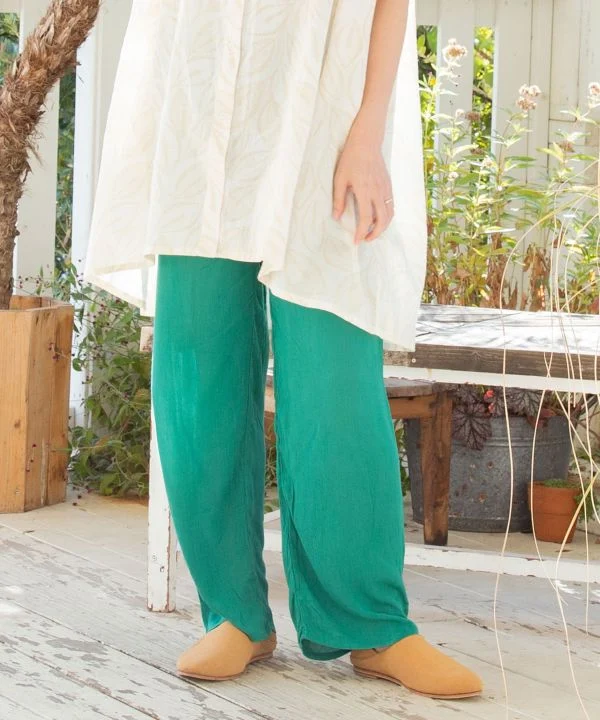 Pantalon droit en rayonne Essential