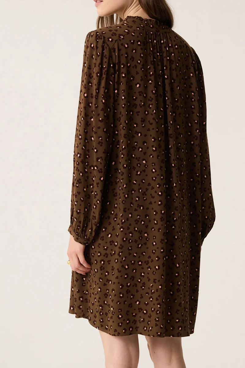 Robe Solene Leo Kaki