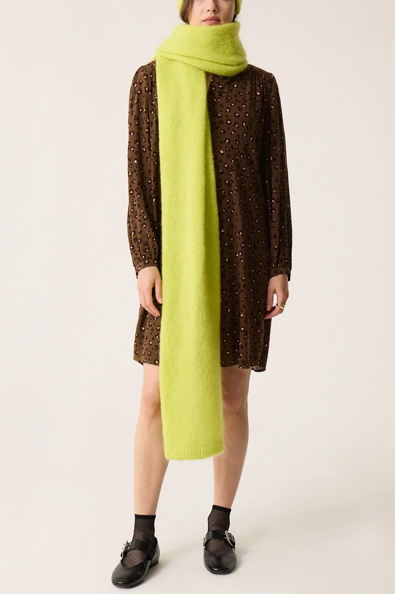 Robe Solene Leo Kaki