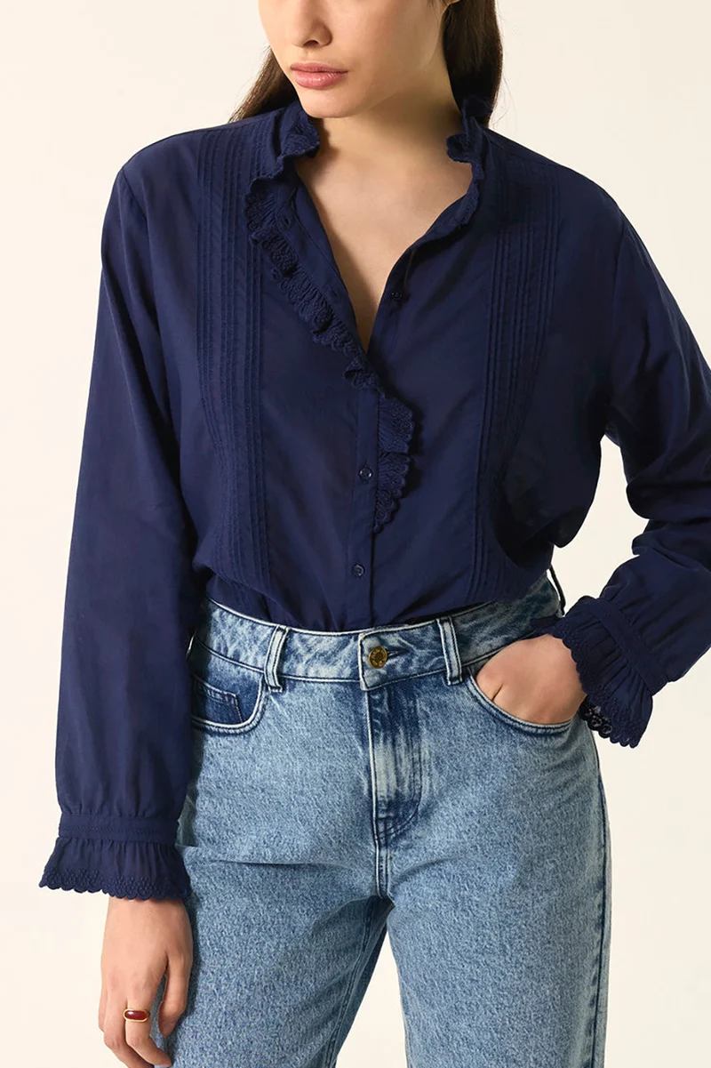Blouse Ethel Marine