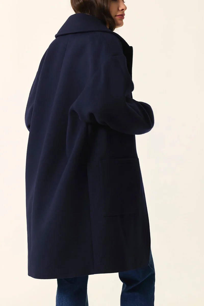 Manteau Yasmine Marine
