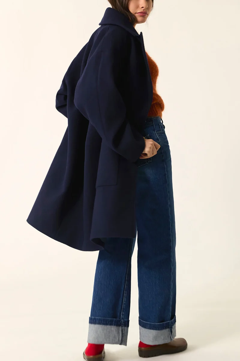 Manteau Yasmine Marine