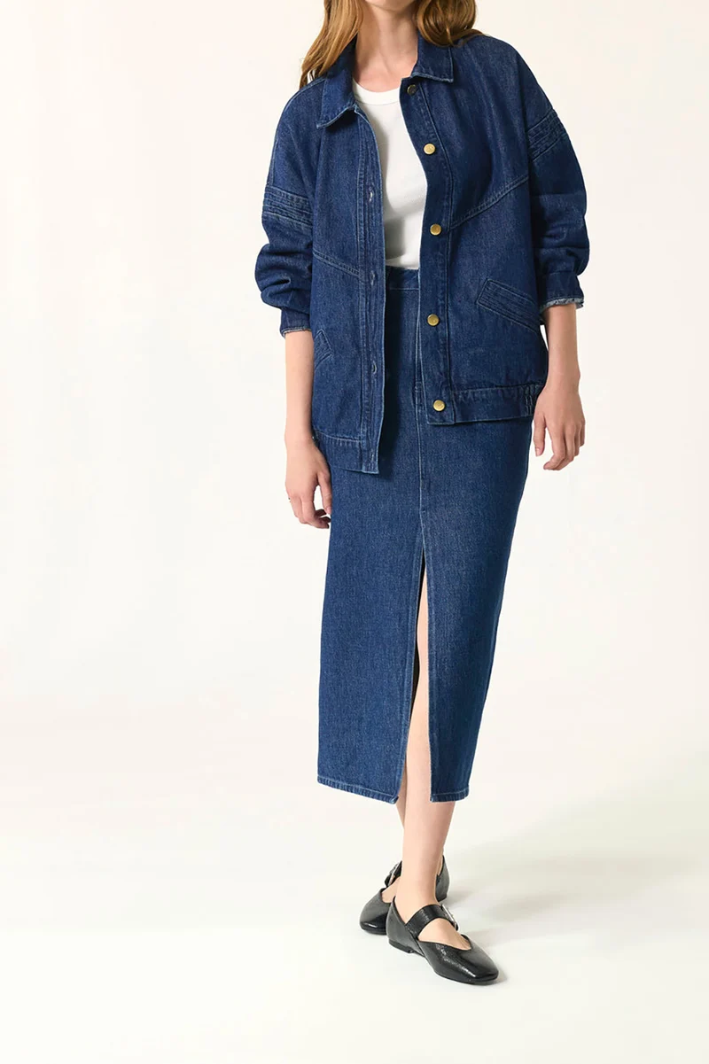 Veste Loubia Indigo
