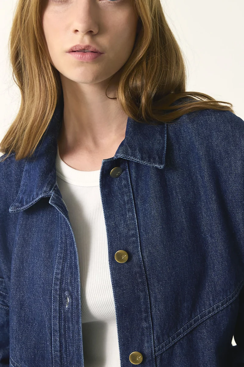 Veste Loubia Indigo