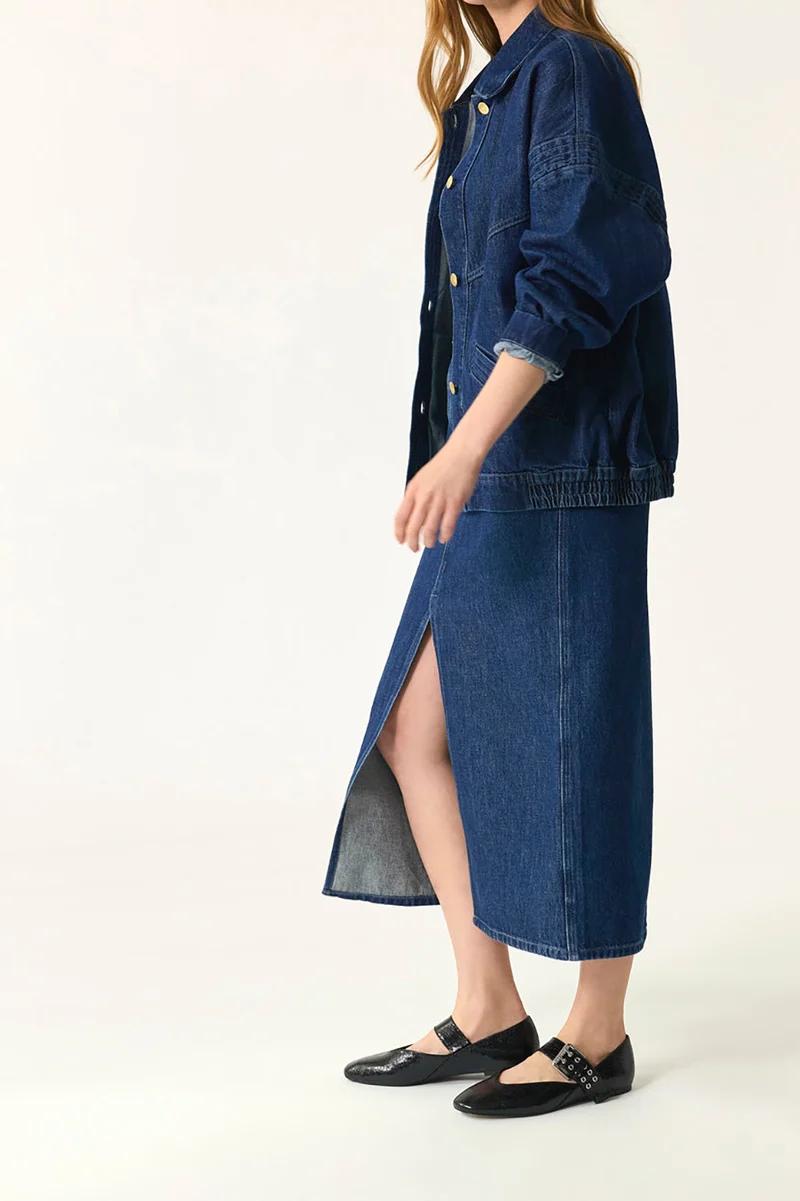 Veste Loubia Indigo