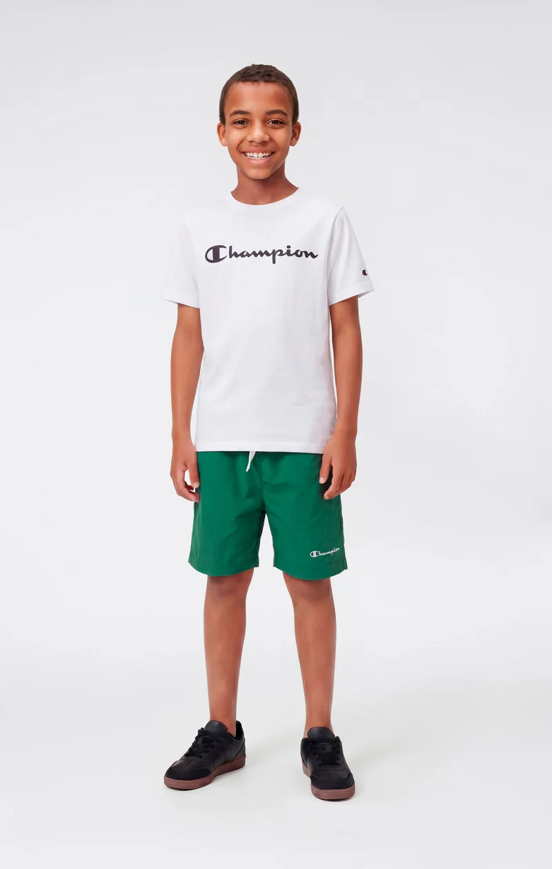 Boys’ Swim Shorts with Small Logo