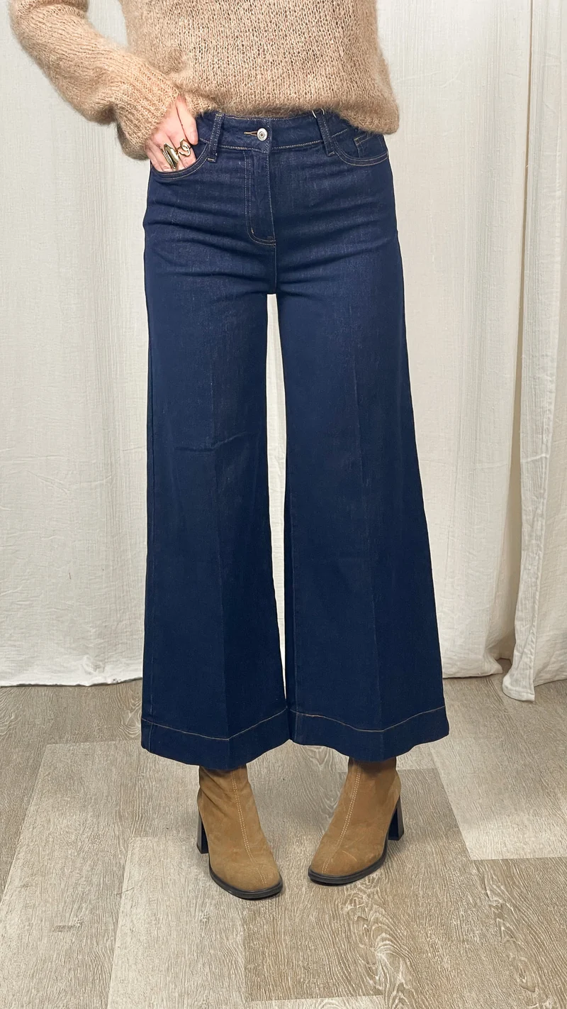 Jean Chance - Jean brut coupe wide Oraije