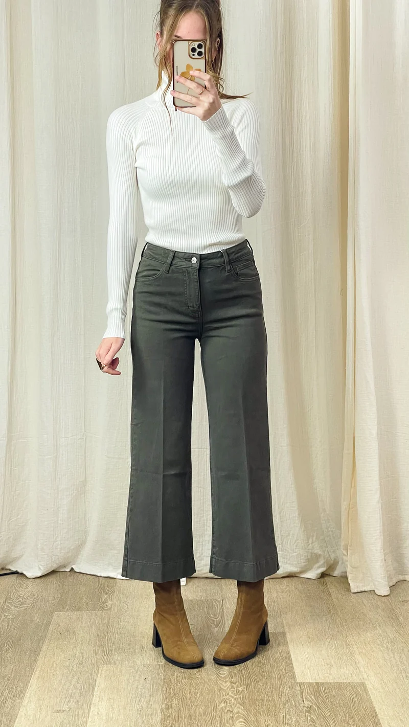 Jean Windy – Coupe wide leg Oraije "Team petite"