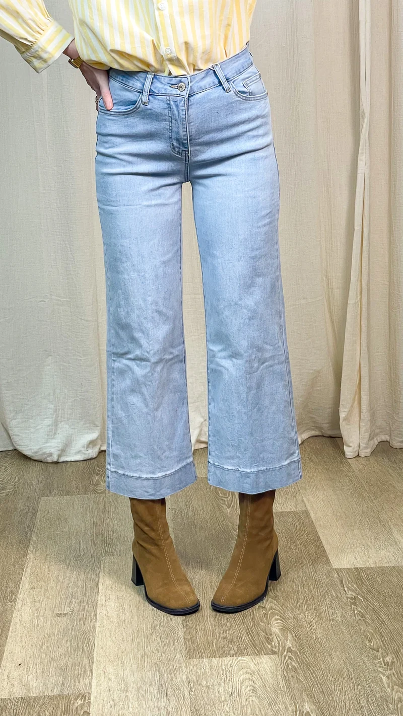 Jean Windy – Coupe wide leg Oraije "Team petite"