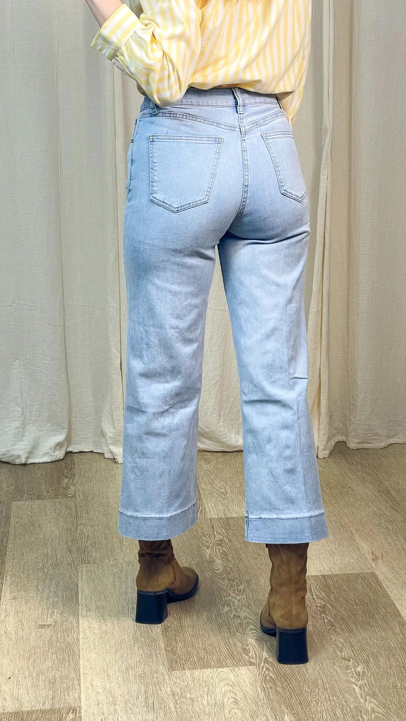 Jean Windy – Coupe wide leg Oraije "Team petite"