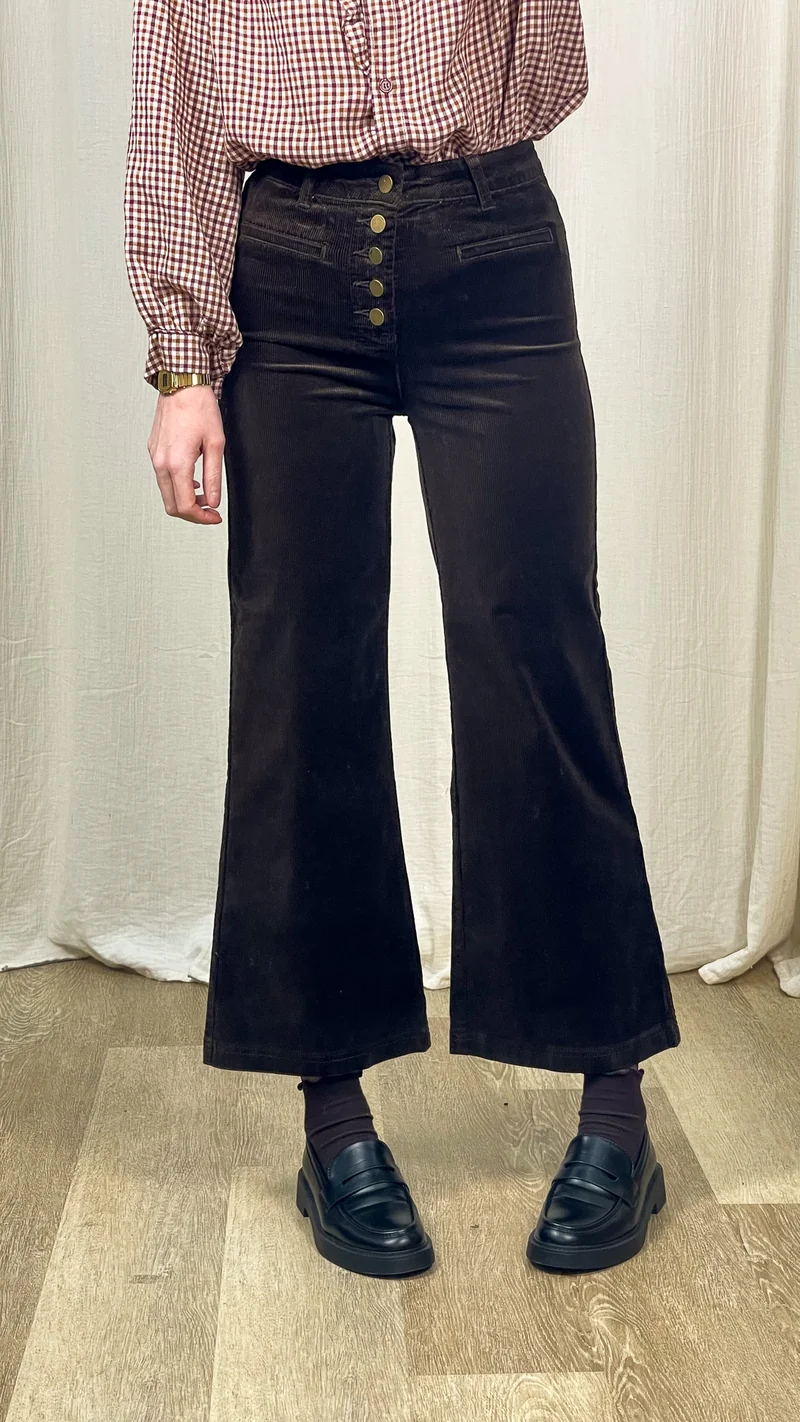 Pantalon Valentina - Pantalon en velours côtelé Oraije
