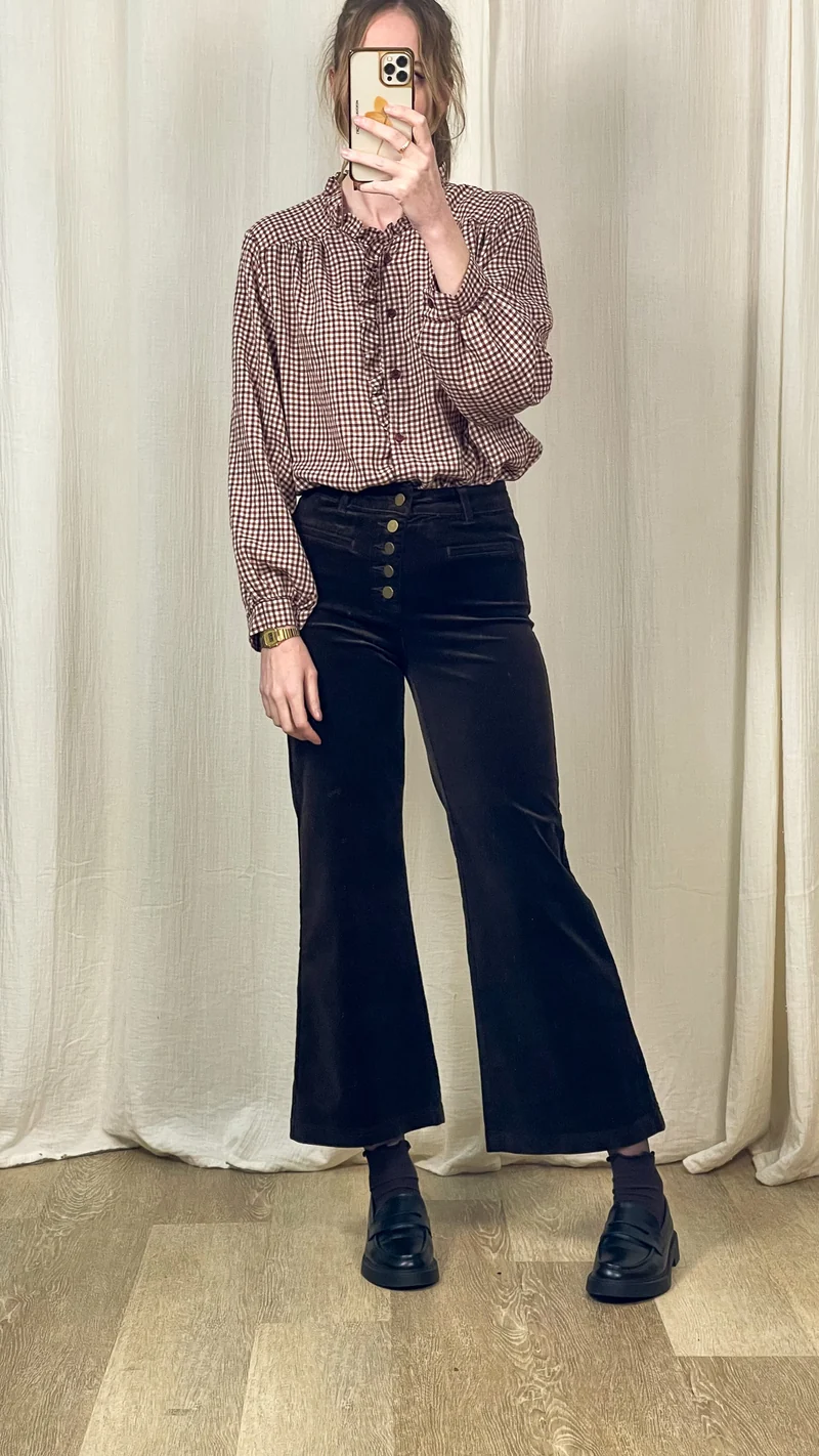 Pantalon Valentina - Pantalon en velours côtelé Oraije