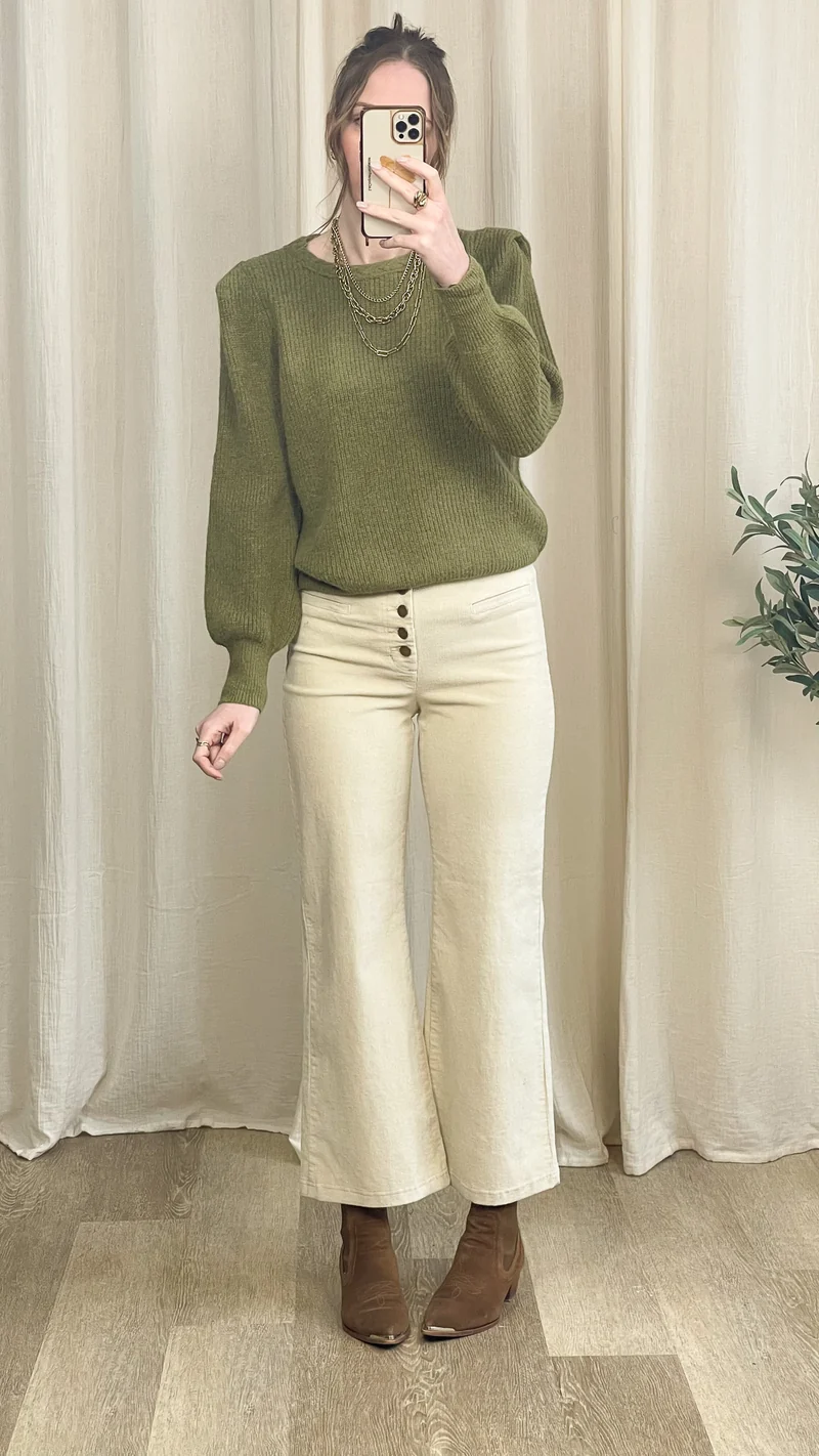 Pantalon Valentina - Pantalon en velours côtelé Oraije