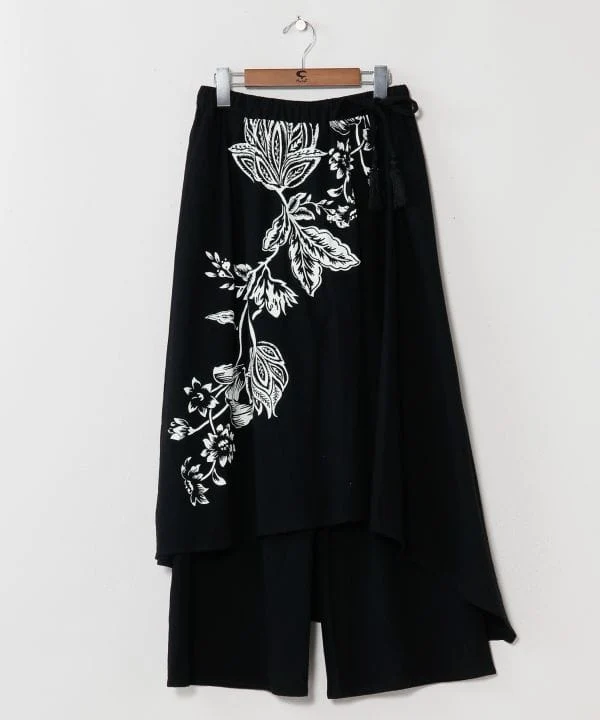 Pantalon asymétrique style portefeuille
