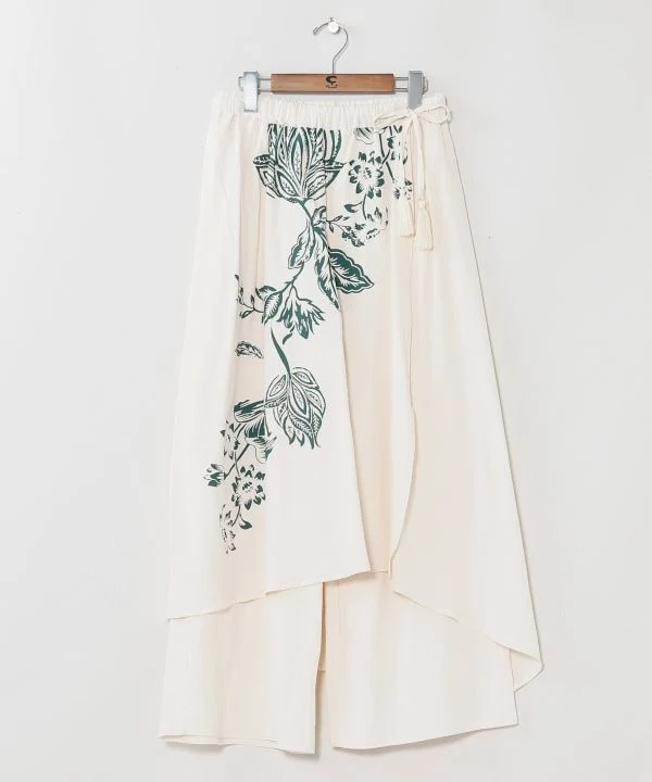 Pantalon asymétrique style portefeuille