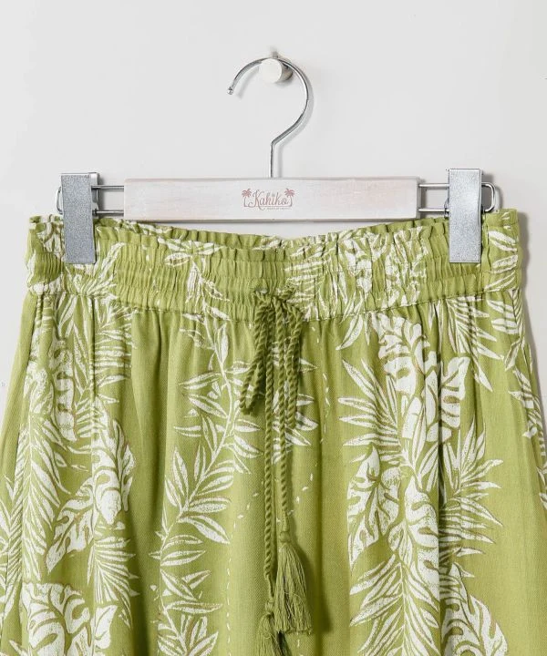 Pantalon large imprimé Lei