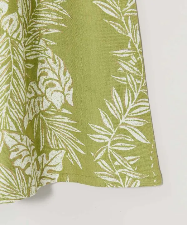 Pantalon large imprimé Lei
