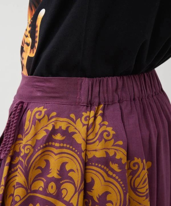 Pantalon portefeuille imprimé Barong
