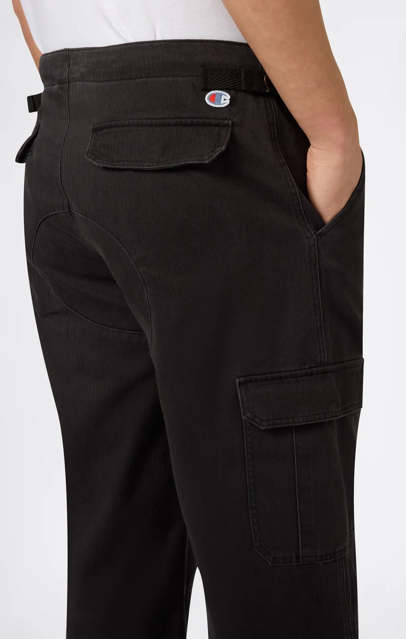 Men’s Woven Cargo Straight Hem Pants