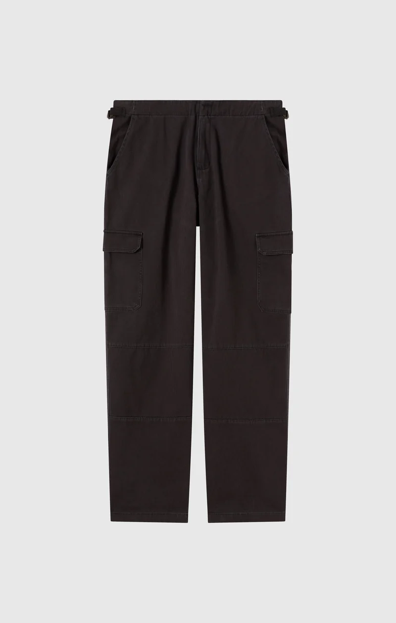 Men’s Woven Cargo Straight Hem Pants