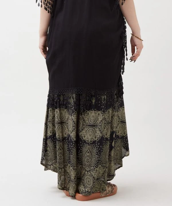 Pantalon en rayonne Mandala