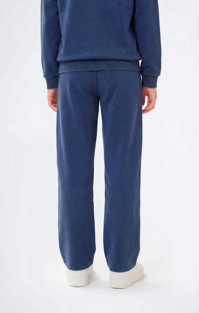 Girls’ Washed Effect Straight Leg Pants Icons