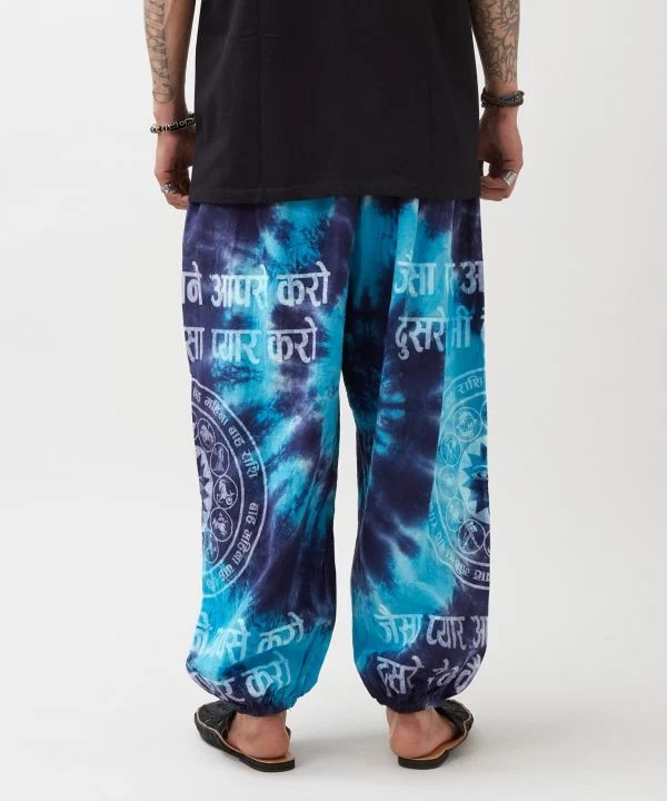 Pantalon ballon tie-dye
