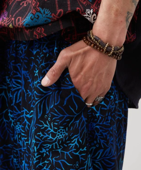 Pantalon en rayonne batik de Bali
