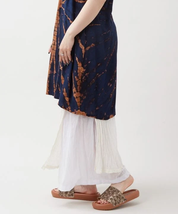 Pantalon thaïlandais superposé en coton