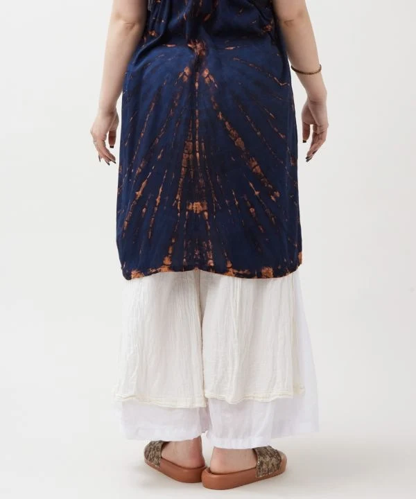 Pantalon thaïlandais superposé en coton