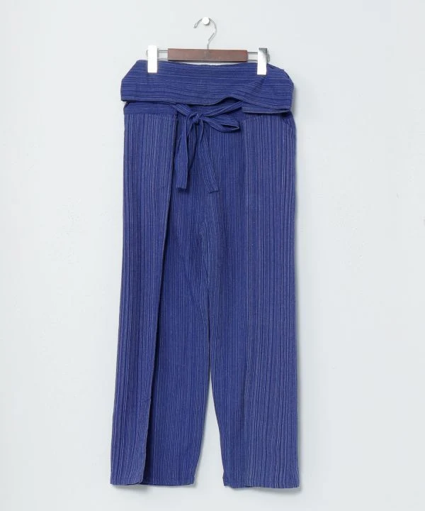 Pantalon de pêcheur unisexe à revers