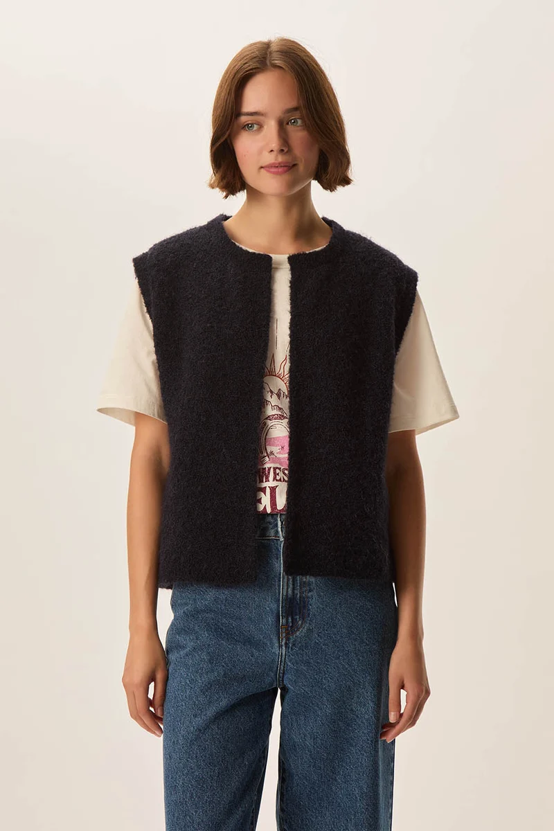 Gilet Achille Marine