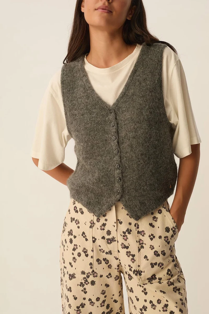 Gilet Angelo Anthracite