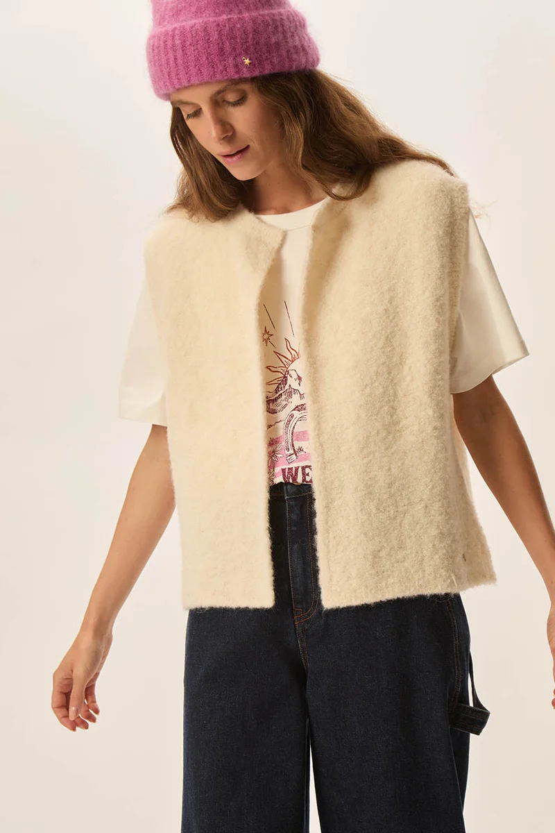 Gilet Achille Creme
