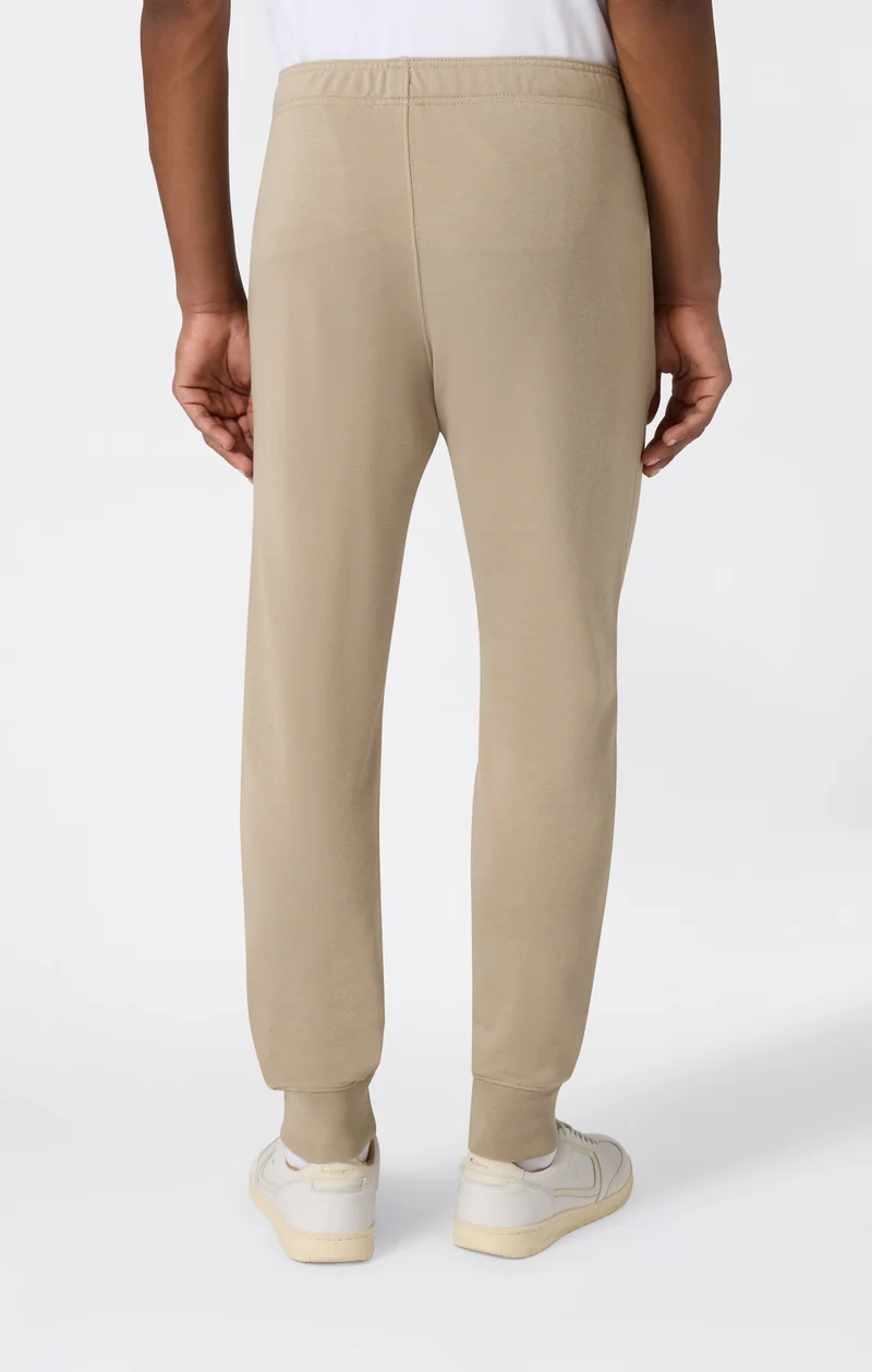 Men's Lightweight Slim Fit Jogger Sweatpants with Ribbed Cuffs