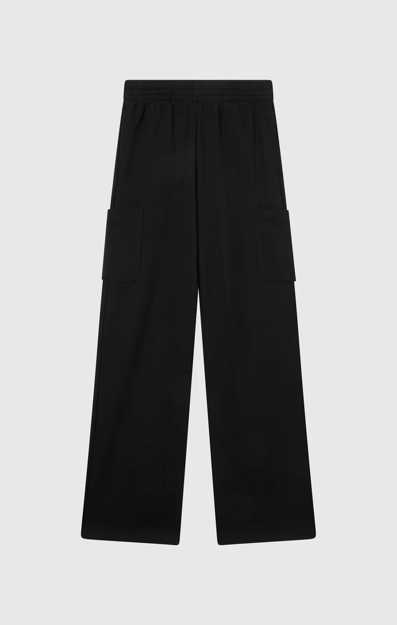 Women’s Lightweight Wide Leg Fleece Jogger Pants Icons