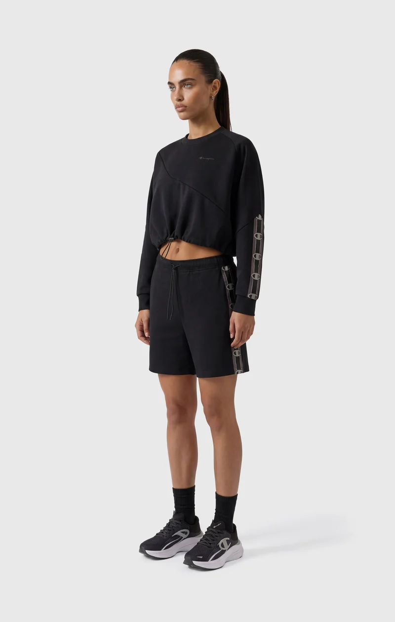 Women’s Interlock Shorts with Logo Tape