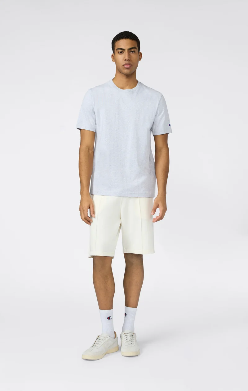 Men’s 9’’ Bermuda Shorts with Stitched Pintuck Icons