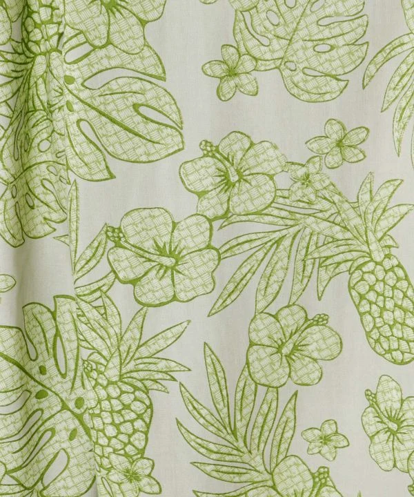 Pantalon évasé à motif vintage