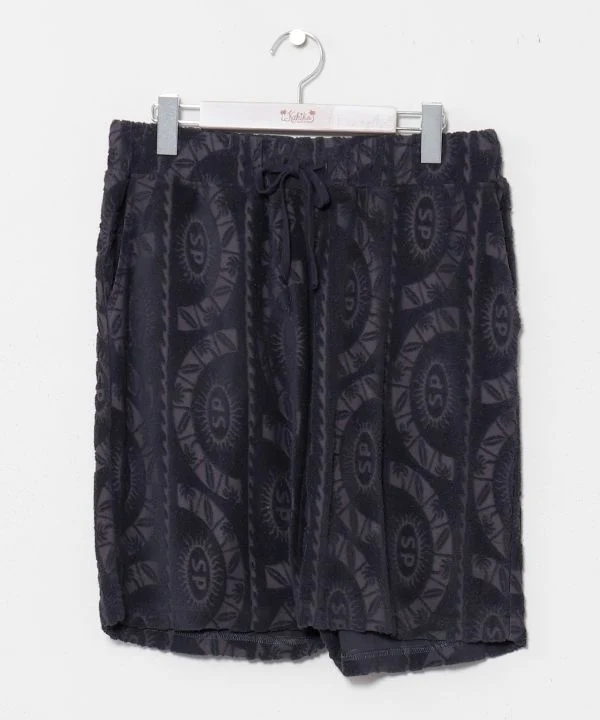 Short de plage à motifs SURF et Palms