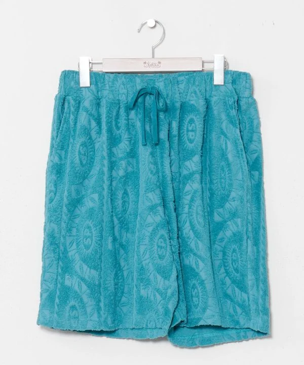 Short de plage à motifs SURF et Palms