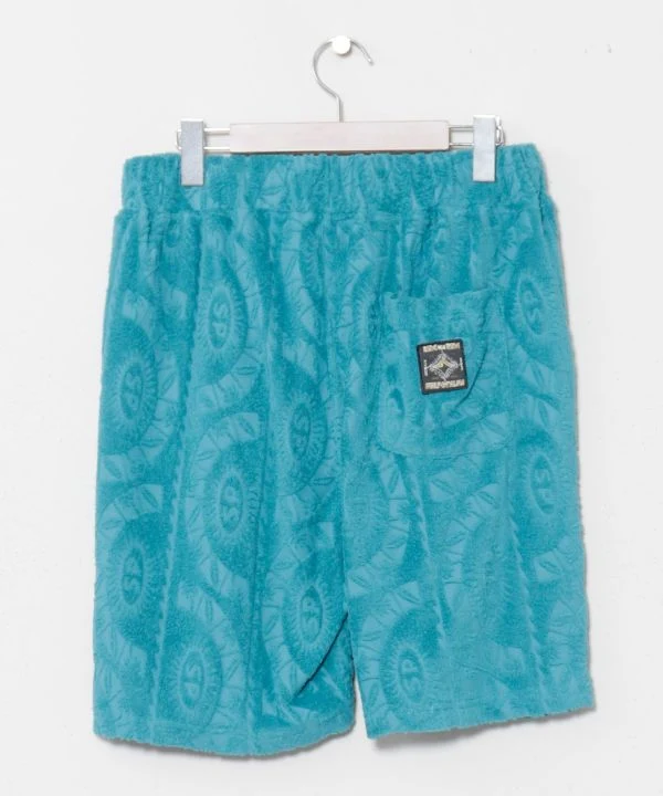 Short de plage à motifs SURF et Palms