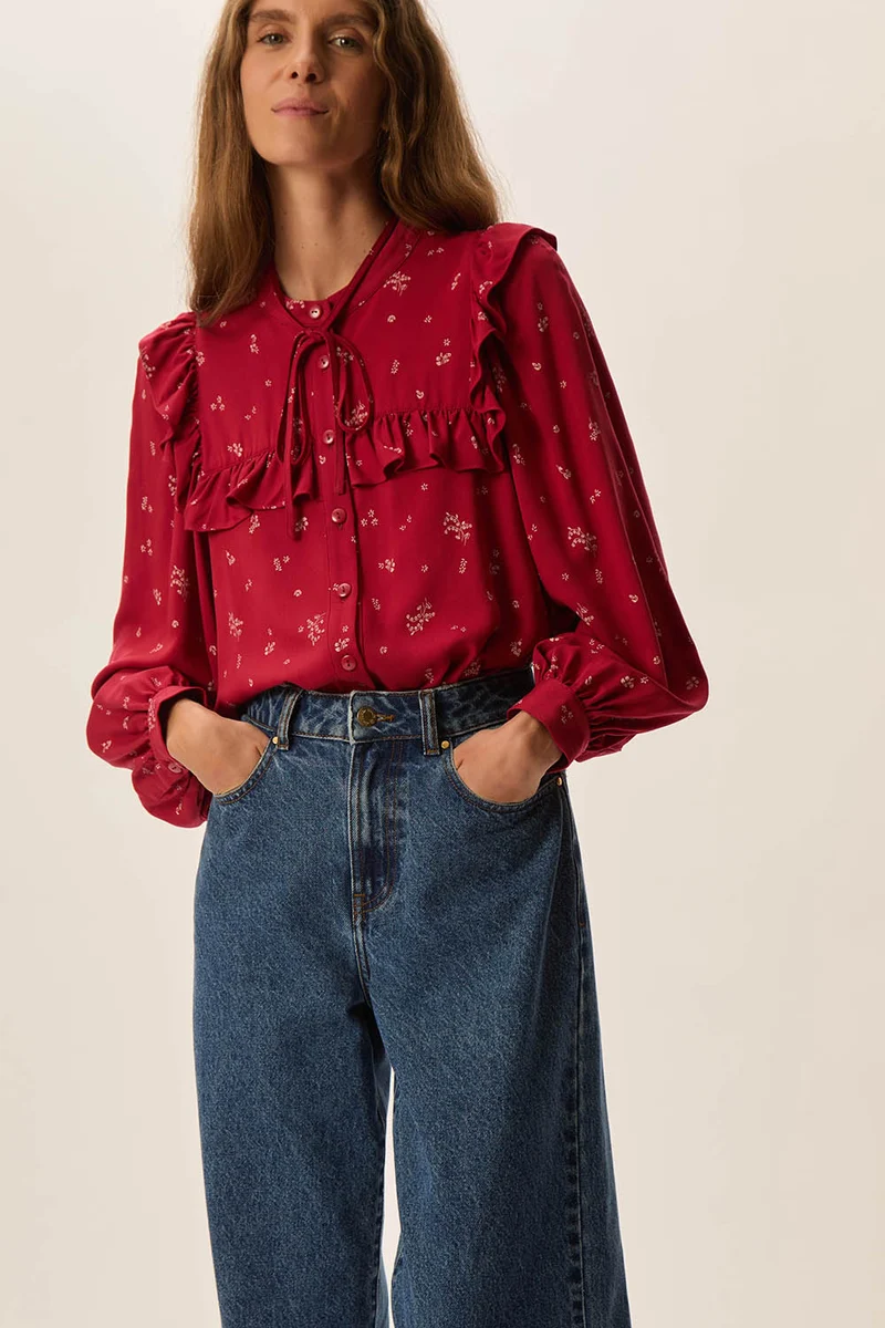 Blouse Egine Cherry