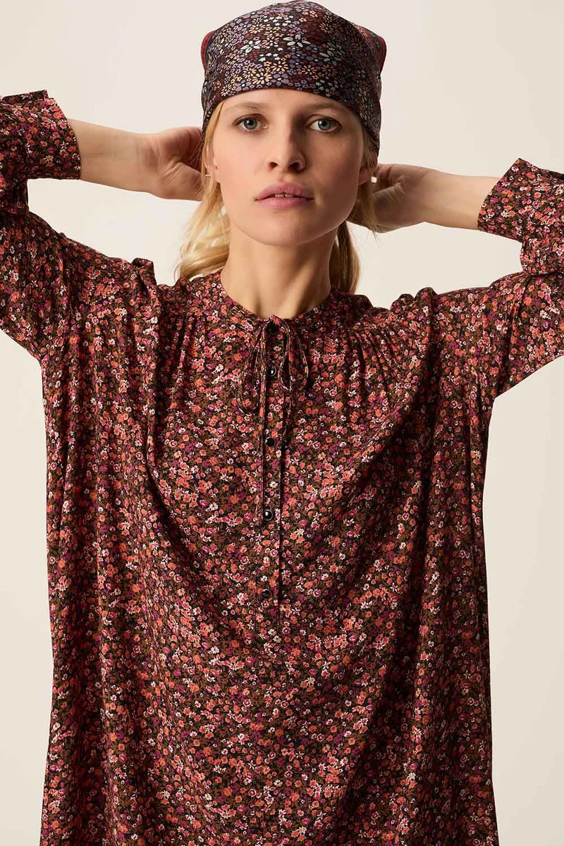 Robe Elinou Aubepine